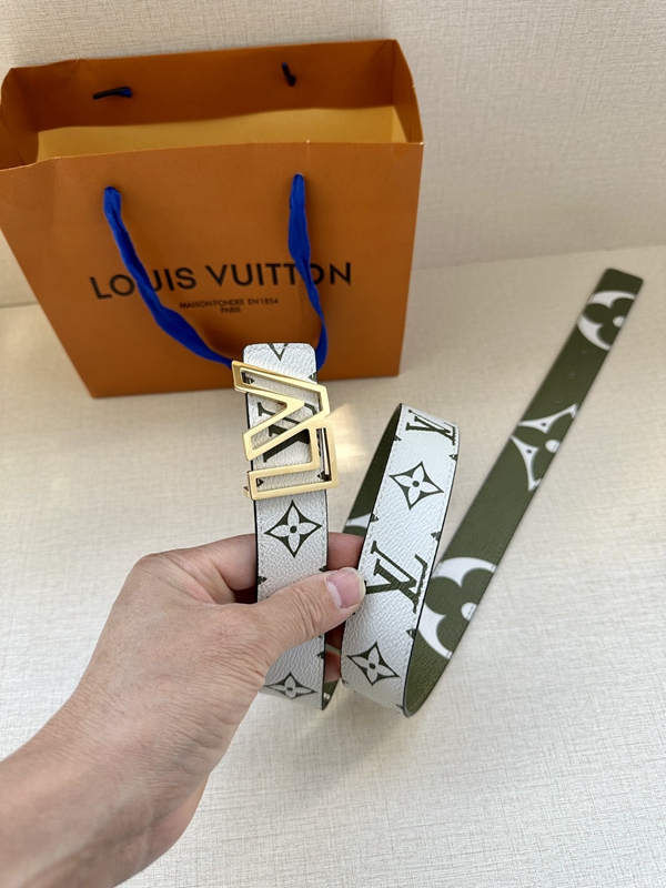 激安ルイヴィトンベルト素材ディテール